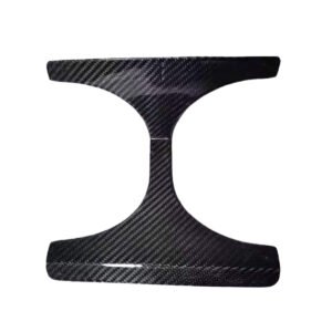 Carbon Fiber Dual Headlight Cover for Harley Touring Road Glide 2014–2023