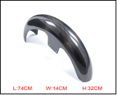For Harley-Davidson CVO Touring, Glide, and Glide Street models 2014-2023 Front fender